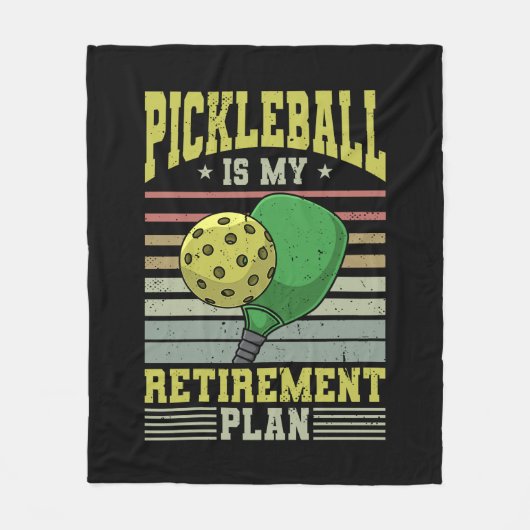 Couverture Polaire Pickleball (Devant)