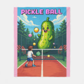 Couverture Polaire Pickleball (Devant)