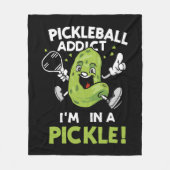 Couverture Polaire Pickleball-drole (Devant)
