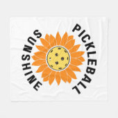 Couverture Polaire Pickleball soleil (Devant (Horizontal))