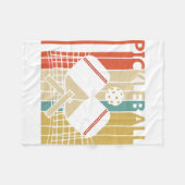 Couverture Polaire Pickleball vintage (Devant (Horizontal))