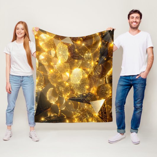 Couverture Polaire Pièces de Rune d'or (En situation)