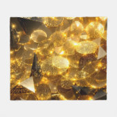 Couverture Polaire Pièces de Rune d'or (Devant (Horizontal))