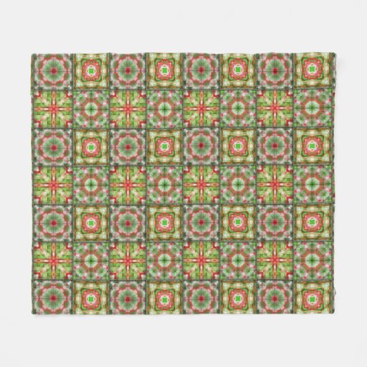 Couverture Polaire Pieck de Noël inspiré (Devant (Horizontal))