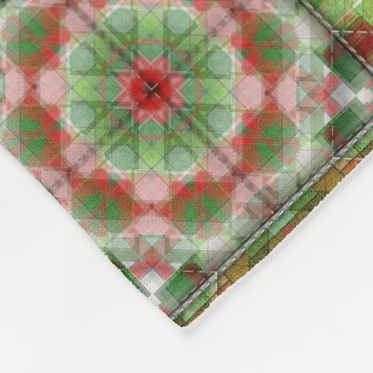 Couverture Polaire Pieck de Noël inspiré (Coin)