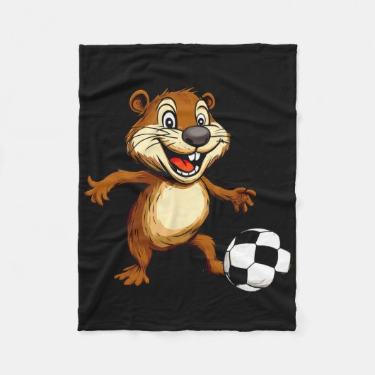 Couverture Polaire Pied de castor (Devant)