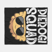 Couverture Polaire Pierogi Squad Polish Food Poland Funny (Devant (Horizontal))