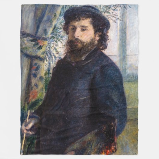 Couverture Polaire Pierre Auguste Renoir - Portrait de Claude Monet (Devant)