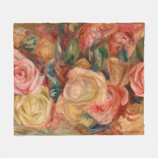 Couverture Polaire Pierre-Auguste Renoir - Rose (Devant (Horizontal))