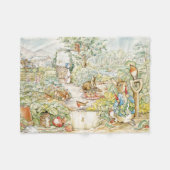 Couverture Polaire Pierre le lapin (Devant (Horizontal))