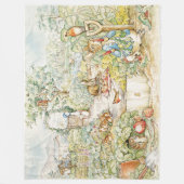 Couverture Polaire Pierre le lapin (Devant)