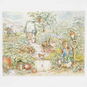 Couverture Polaire Pierre le lapin (Devant (Horizontal))