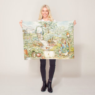 Couverture Polaire Pierre le lapin