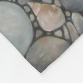 Couverture Polaire Pierres de plage Coques Galets Rochers Peinture Ar (Coin)