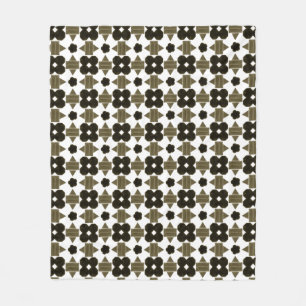 Couverture Polaire Pierres sombres Formes soignées