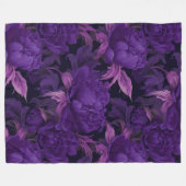 Couverture Polaire Pies mauves (Devant (Horizontal))