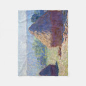 Couverture Polaire Pile de blé (fin de l'été), Monet (Devant)