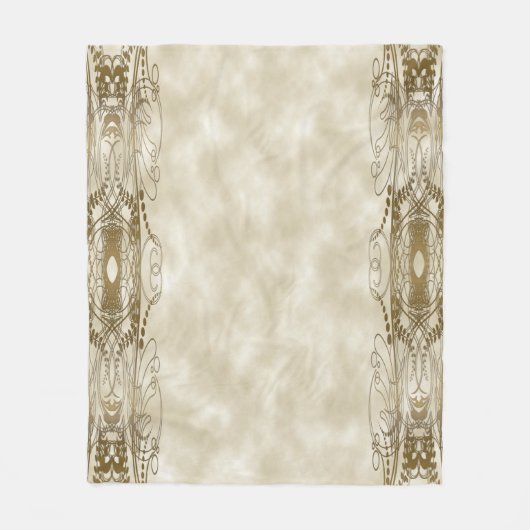 Couverture Polaire Piliers d'or (Devant)