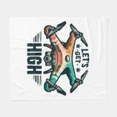 Couverture Polaire Pilote de drone (Devant (Horizontal))