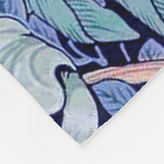 Couverture Polaire Pimpernel Blue, William Morris (Coin)