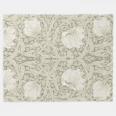 Couverture Polaire Pimpernel Ivory, William Morris (Devant (Horizontal))