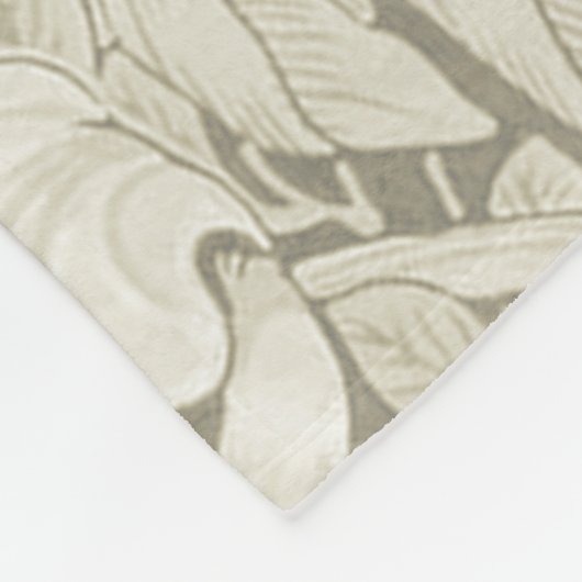 Couverture Polaire Pimpernel Ivory, William Morris (Coin)