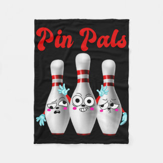 Couverture Polaire Pin Pals Chemise De Bowling Cute Pour Hommes Femme