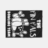 Couverture Polaire Pin Pals Team Bowling (Devant (Horizontal))