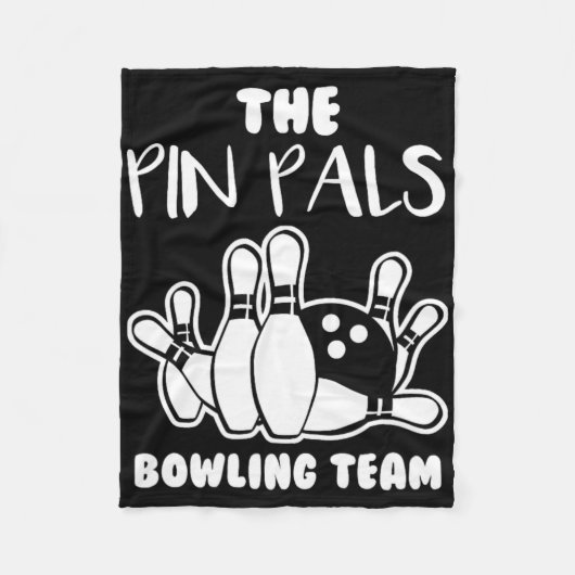 Couverture Polaire Pin Pals Team Bowling (Devant)