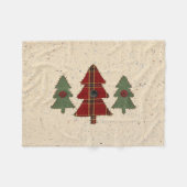 Couverture Polaire Pine de campagne Blanche polaire (Devant (Horizontal))