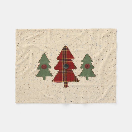 Couverture Polaire Pine de campagne Blanche polaire (Devant (Horizontal))