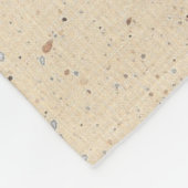 Couverture Polaire Pine de campagne Blanche polaire (Coin)