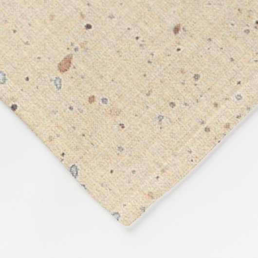 Couverture Polaire Pine de campagne Blanche polaire (Coin)