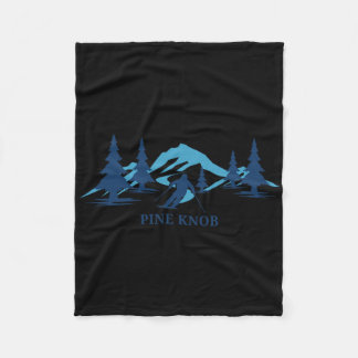 Couverture Polaire Pine Knob Michigan Station de ski Ski Ski
