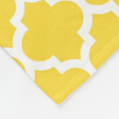 Couverture Polaire Pineapple Wht Moroccan #5 Dk Gray Name Monogram (Coin)