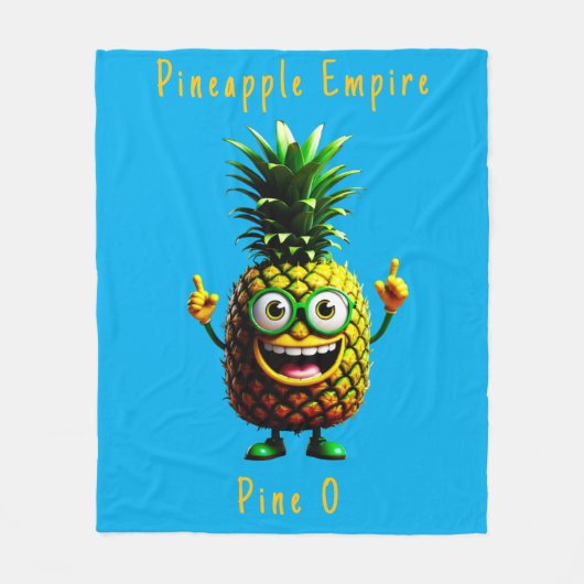 Couverture Polaire Pineappy Empire Fleece Blanket (Devant)