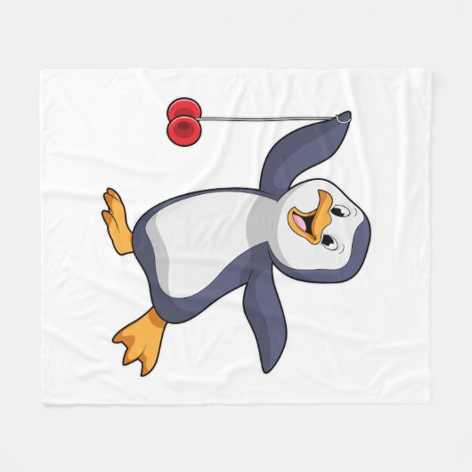 Couverture Polaire Pingouin (Devant (Horizontal))