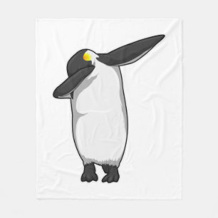 Couverture Polaire Pingouin à Hip hop Dance Dab