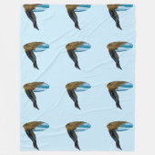 Couverture Polaire Pingouin beau, (Devant)