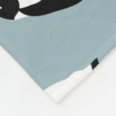 Couverture Polaire Pingouin Bird animal mignonne Motif (Coin)