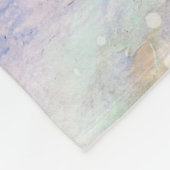 Couverture Polaire Pingouin d'empereur avec l'aquarelle de bébé (Coin)