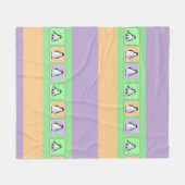 Couverture Polaire Pingouins pour bébés (Devant (Horizontal))