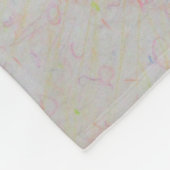 Couverture Polaire Pink Awareness Ribbon Angel Cancer Chemo Blanche (Coin)