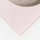 Couverture Polaire Pink Baby Girl Name Date de naissance stat photos  (Coin)