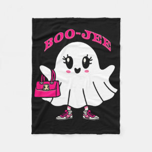 Couverture Polaire Pink Boo-jee Drôle Fantôme Halloween