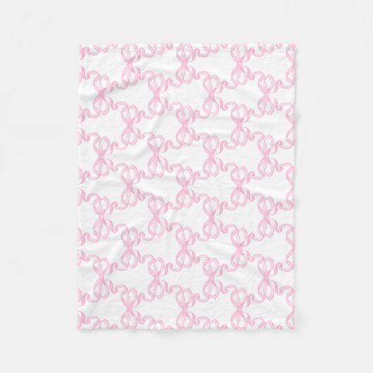 Couverture Polaire Pink Bow (Devant)