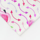 Couverture Polaire Pink Flamingo Pattern Blanket (Coin)