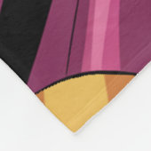 Couverture Polaire Pink Girl Superhero Birthday Party  (Coin)