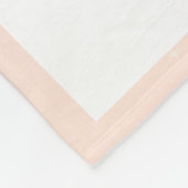 Couverture Polaire Pink Gradient 4 Photo Collage Mots de sagesse (Coin)