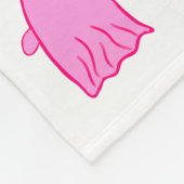 Couverture Polaire Pink Halloween Rosie Ghost (Coin)